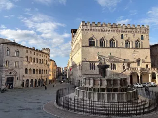 Straatbeeld van Perugia